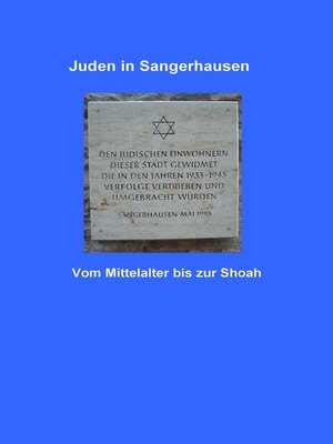 cover image of Juden in Sangerhausen